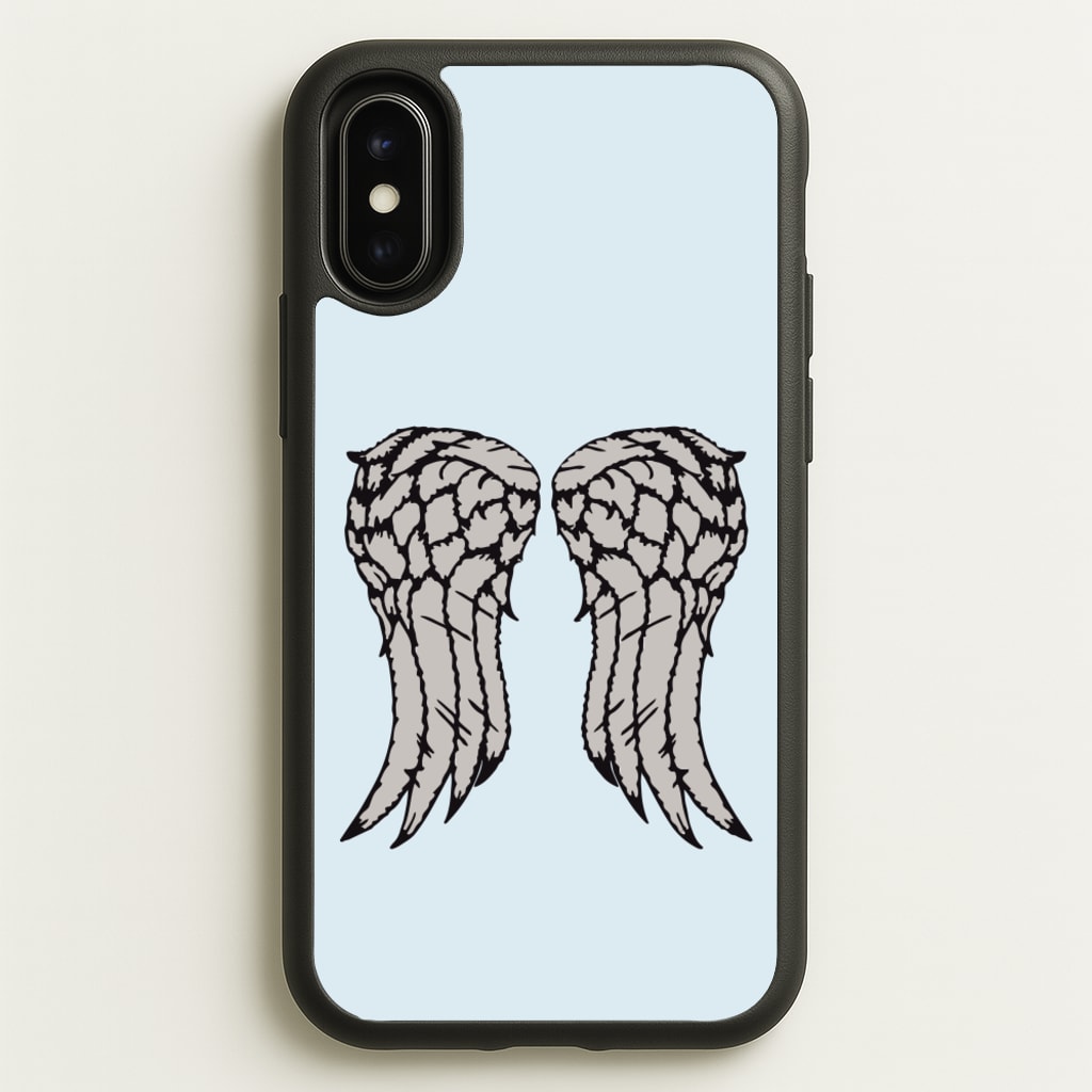 Daryl's Wings - TWD  - Daryls wing Phone Case for iPhone X / XS