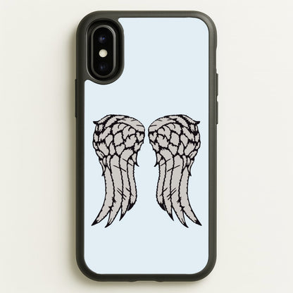 Daryl's Wings - TWD  - Daryls wing Phone Case for iPhone X / XS