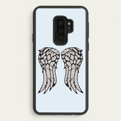 Daryl's Wings - TWD  - Daryls wing Phone Case for Galaxy S9 Plus