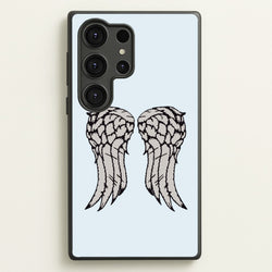 Daryl's Wings - TWD  - Daryls wing Phone Case for Galaxy S25 Ultra
