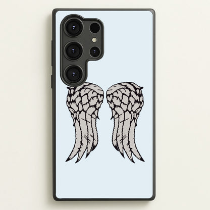 Daryl's Wings - TWD  - Daryls wing Phone Case for Galaxy S25 Ultra