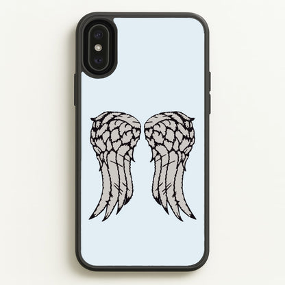 Daryl's Wings - TWD  - Daryls wing Phone Case for iPhone XS Max