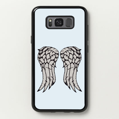 Daryl's Wings - TWD  - Daryls wing Phone Case for Galaxy S8