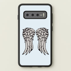 Daryl's Wings - TWD  - Daryls wing Phone Case for Galaxy S10 Plus