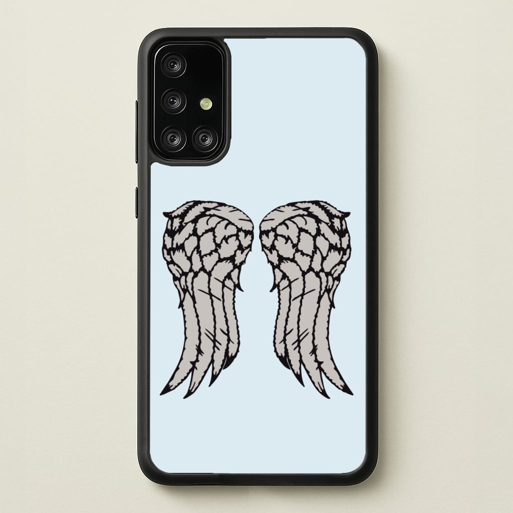 Daryl's Wings - TWD  - Daryls wing Phone Case for Galaxy A71