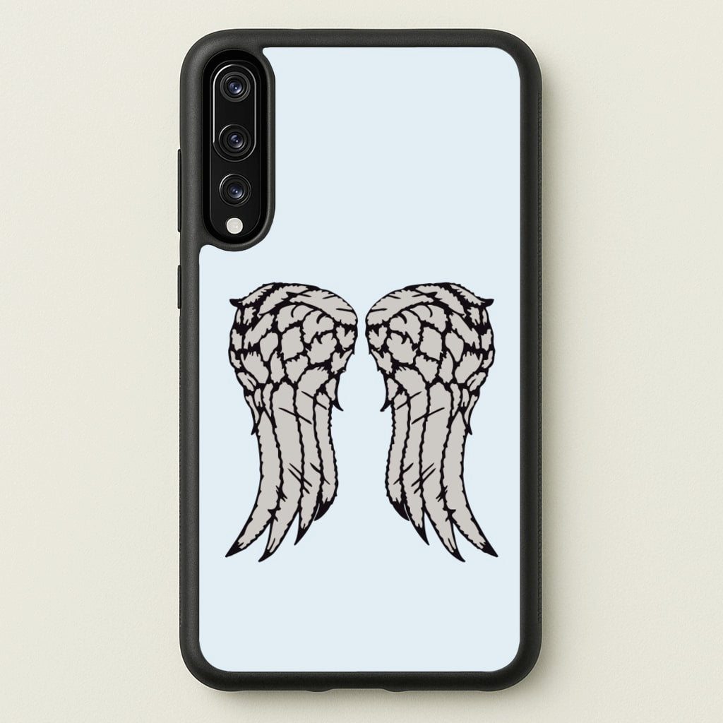 Daryl's Wings - TWD  - Daryls wing Phone Case for Huawei P20 Pro