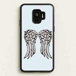 Daryl's Wings - TWD  - Daryls wing Phone Case for Galaxy S9