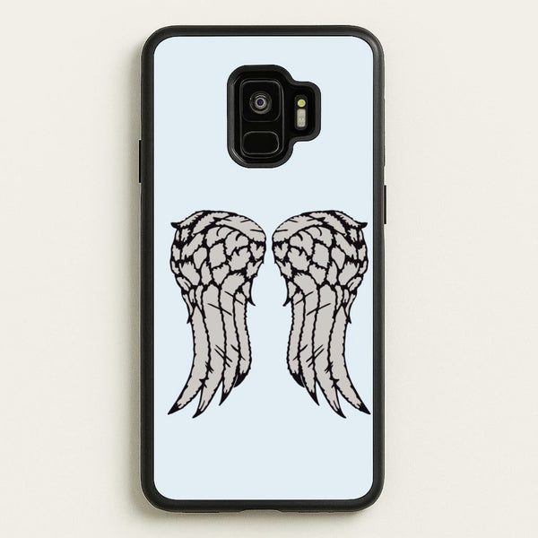 Daryl's Wings - TWD  - Daryls wing Phone Case for Galaxy S9