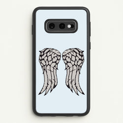 Daryl's Wings - TWD  - Daryls wing Phone Case for Galaxy S10e