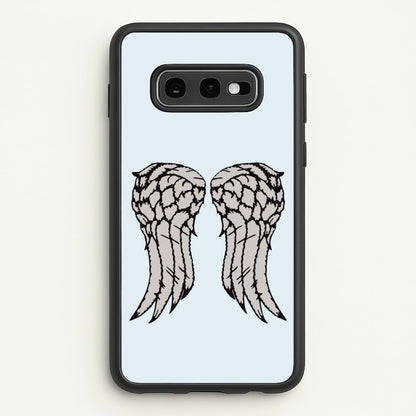 Daryl's Wings - TWD  - Daryls wing Phone Case for Galaxy S10e