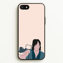 Daryl And His Crossbow - TWD  - The Walking Dead Phone Case for iPhone 5 / 5s / SE 2016