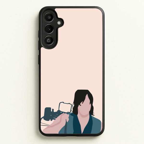 Daryl And His Crossbow - TWD  - The Walking Dead Phone Case for Galaxy A36