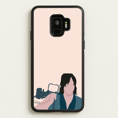 Daryl And His Crossbow - TWD  - The Walking Dead Phone Case for Galaxy S9