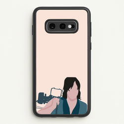 Daryl And His Crossbow - TWD  - The Walking Dead Phone Case for Galaxy S10e