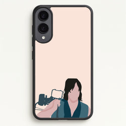 Daryl And His Crossbow - TWD  - The Walking Dead Phone Case for Galaxy S25 Edge