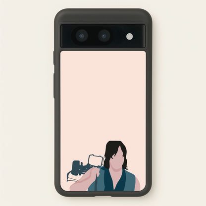 Daryl And His Crossbow - TWD  - The Walking Dead Phone Case for Google Pixel 8a