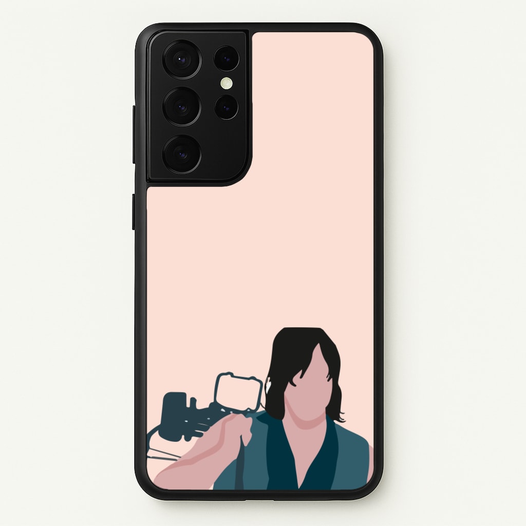 Daryl And His Crossbow - TWD  - The Walking Dead Phone Case for Galaxy S21 Ultra