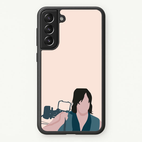 Daryl And His Crossbow - TWD  - The Walking Dead Phone Case for Galaxy S22 Plus