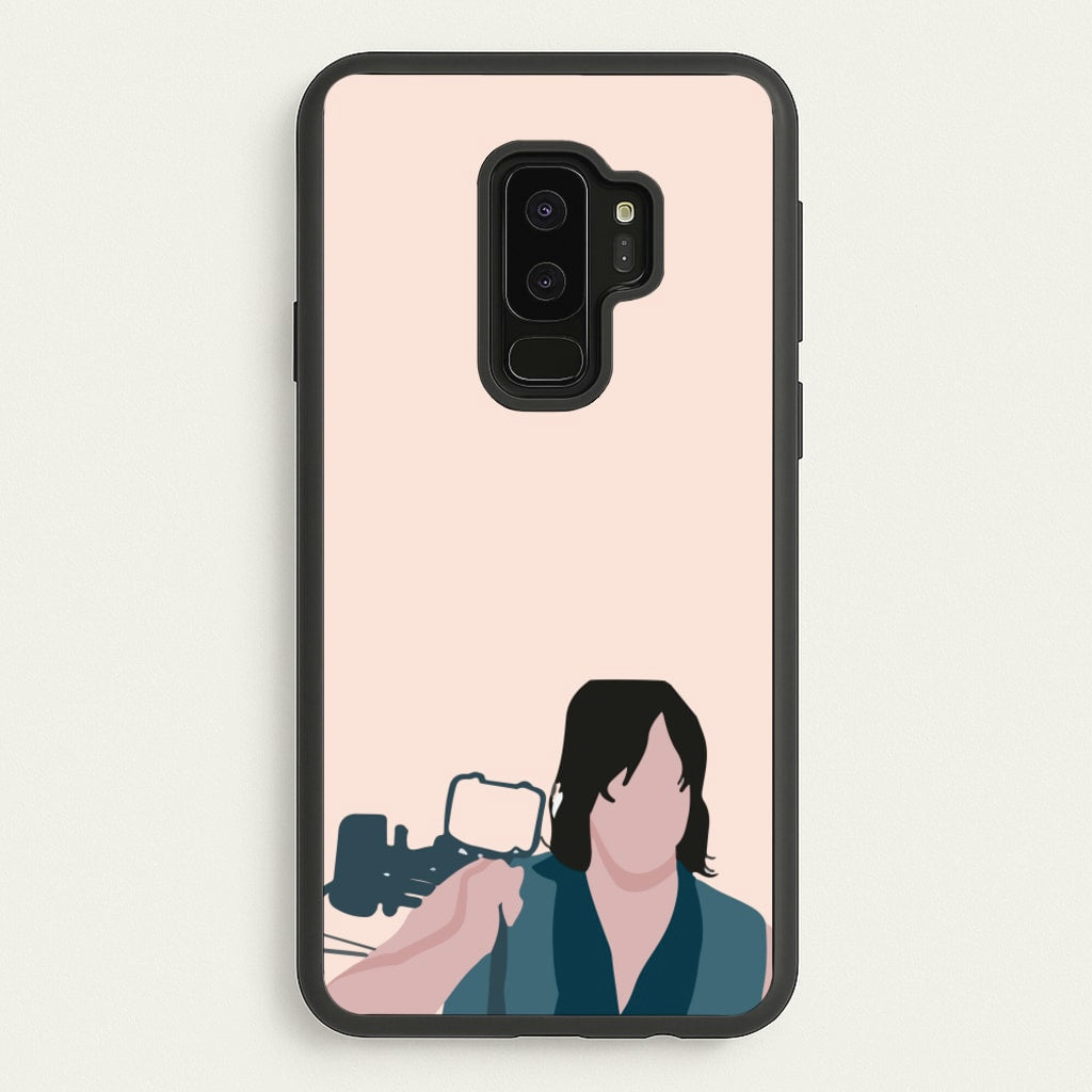 Daryl And His Crossbow - TWD  - The Walking Dead Phone Case for Galaxy S9 Plus