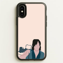 Daryl And His Crossbow - TWD  - The Walking Dead Phone Case for iPhone X / XS