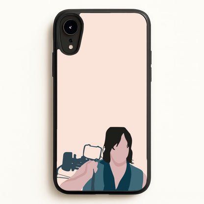 Daryl And His Crossbow - TWD  - The Walking Dead Phone Case for iPhone XR