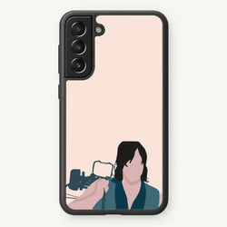Daryl And His Crossbow - TWD  - The Walking Dead Phone Case for Galaxy S22