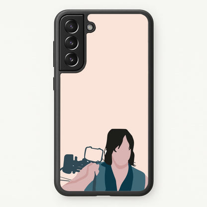 Daryl And His Crossbow - TWD  - The Walking Dead Phone Case for Galaxy S22