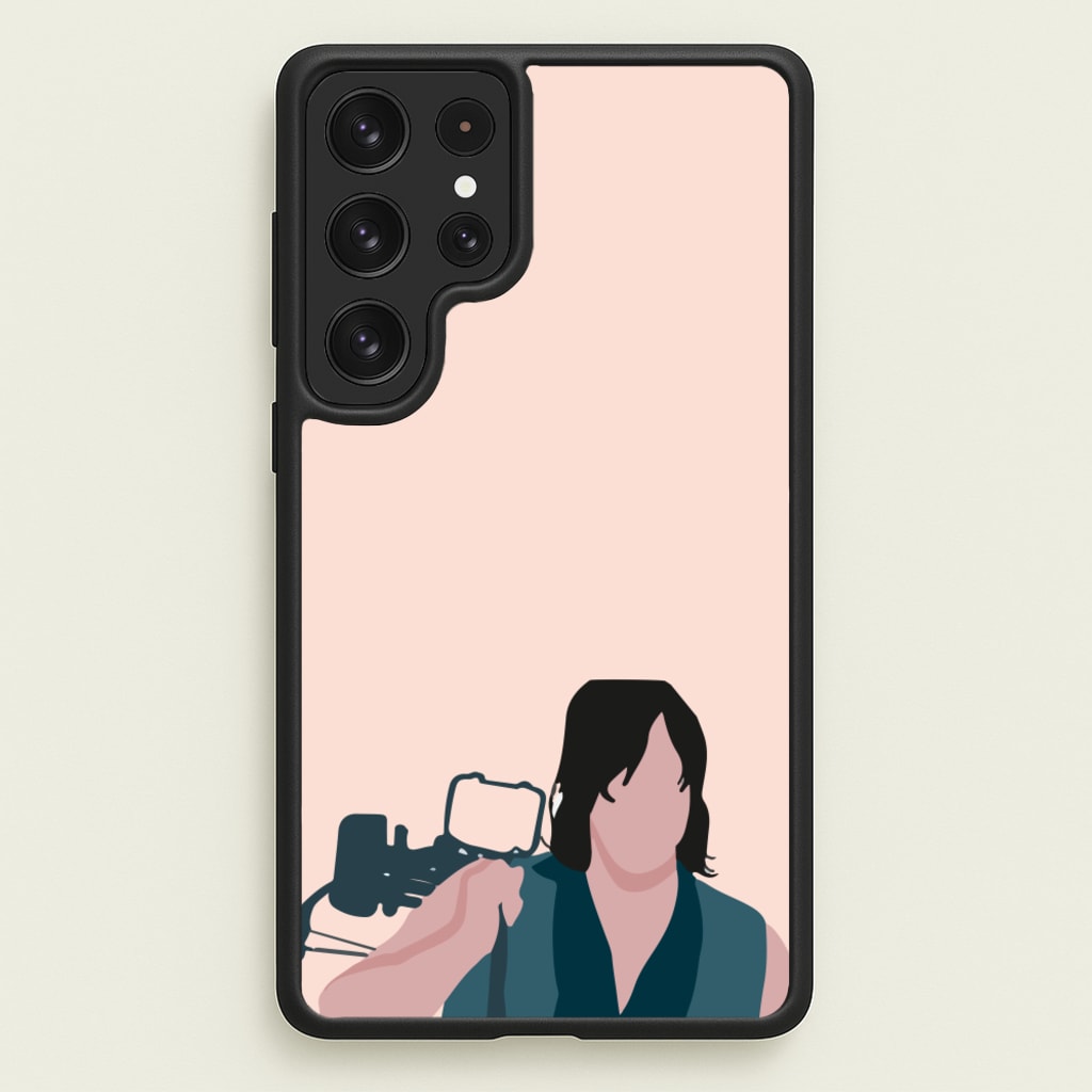Daryl And His Crossbow - TWD  - The Walking Dead Phone Case for Galaxy S23 Ultra