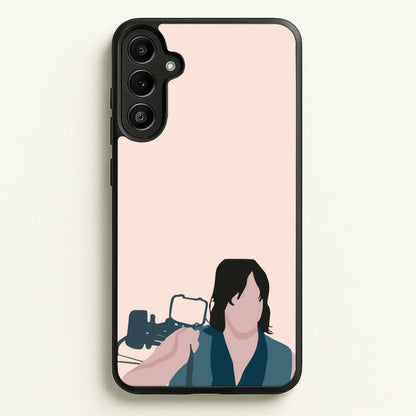Daryl And His Crossbow - TWD  - The Walking Dead Phone Case for Galaxy A34