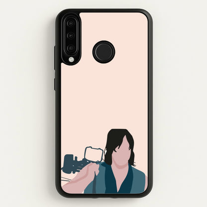 Daryl And His Crossbow - TWD  - The Walking Dead Phone Case for Huawei P30 Lite