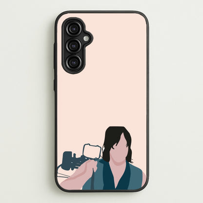 Daryl And His Crossbow - TWD  - The Walking Dead Phone Case for Galaxy A14
