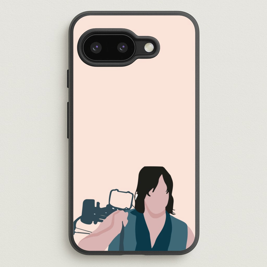 Daryl And His Crossbow - TWD  - The Walking Dead Phone Case for Google Pixel 9a