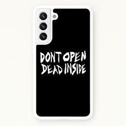 Don't Open Dead Inside - TWD  - The Walking Dead Phone Case for Galaxy S22 Plus
