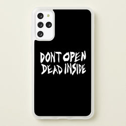 Don't Open Dead Inside - TWD  - The Walking Dead Phone Case for Galaxy S20 Plus
