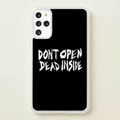 Don't Open Dead Inside - TWD  - The Walking Dead Phone Case for Galaxy S20 Plus