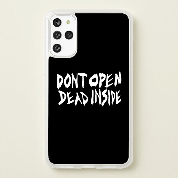 Don't Open Dead Inside - TWD  - The Walking Dead Phone Case for Galaxy S20 Plus