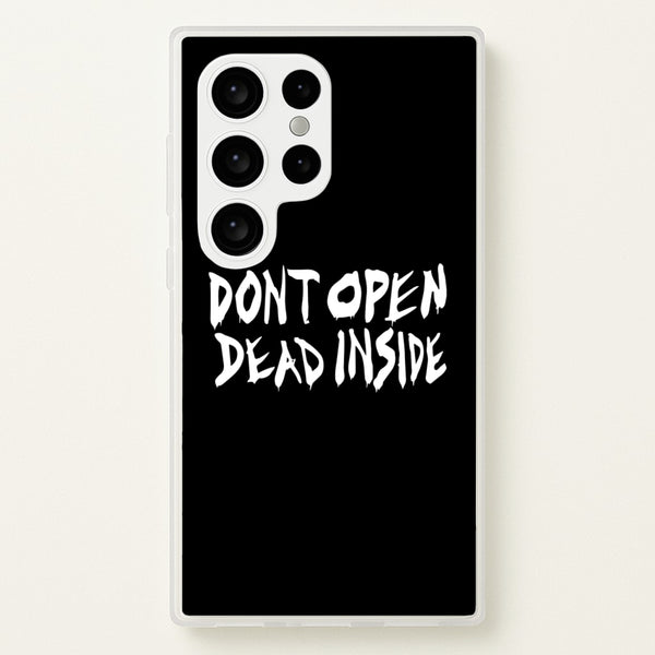 Don't Open Dead Inside - TWD  - The Walking Dead Phone Case for Galaxy S24 Ultra