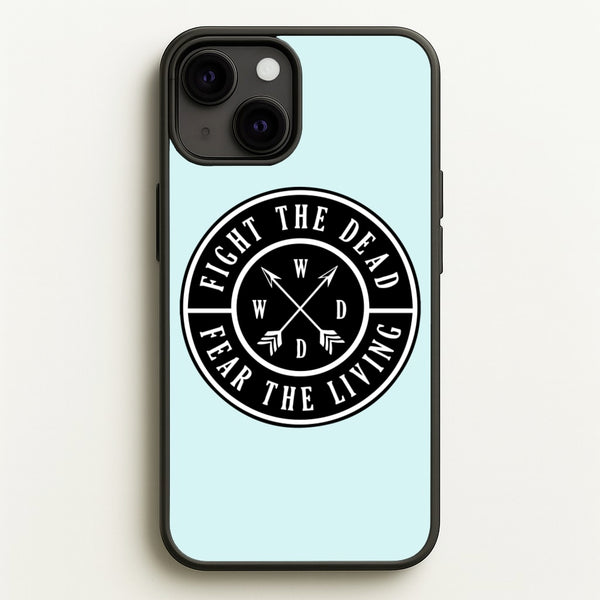 Fight The Dead, Fear The Living - TWD  - The Walking Dead Phone Case for iPhone 13 Mini