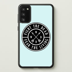 Fight The Dead, Fear The Living - TWD  - The Walking Dead Phone Case for Galaxy S20