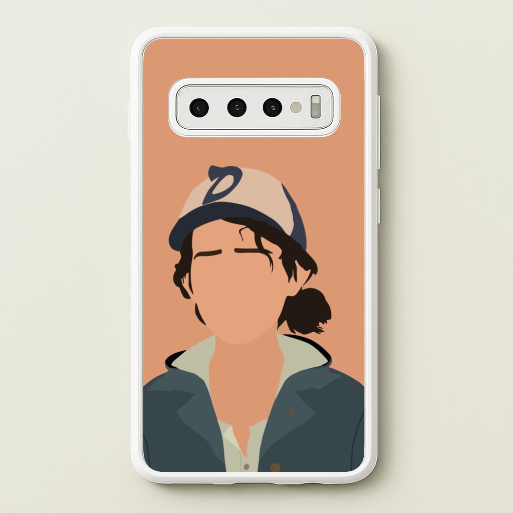 Clementine - TWD  - The Walking Dead Phone Case for Galaxy S10