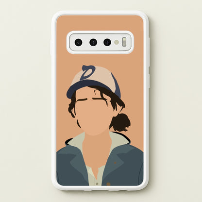 Clementine - TWD  - The Walking Dead Phone Case for Galaxy S10