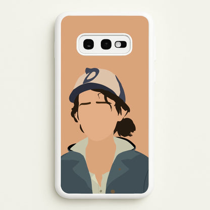 Clementine - TWD  - The Walking Dead Phone Case for Galaxy S10e