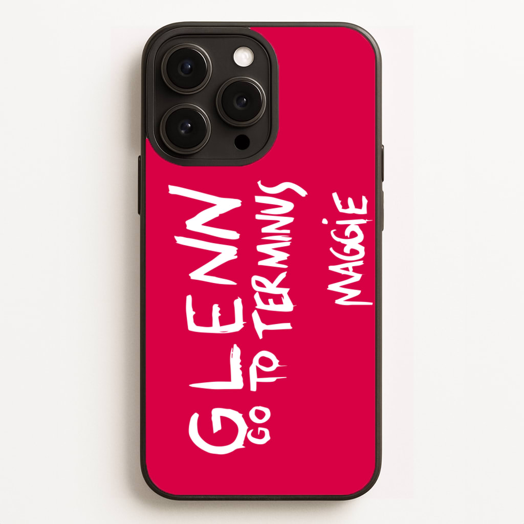 Message For Glenn - TWD  - The Walking Dead Phone Case for iPhone 16 Pro Max