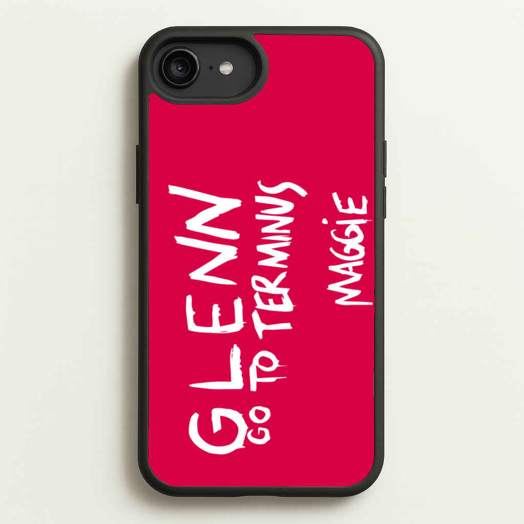 Message For Glenn - TWD  - The Walking Dead Phone Case for iPhone 6 Plus / 7 Plus / 8 Plus