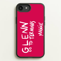 Message For Glenn - TWD  - The Walking Dead Phone Case for iPhone 6 Plus / 7 Plus / 8 Plus