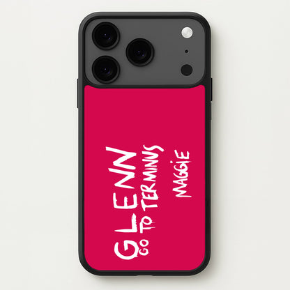 Message For Glenn - TWD Phone Case for iPhone 17 Pro Max