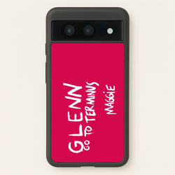 Message For Glenn - TWD  - The Walking Dead Phone Case for Google Pixel 8a