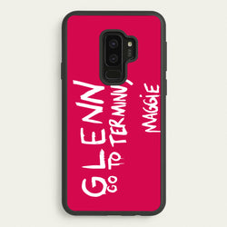 Message For Glenn - TWD  - The Walking Dead Phone Case for Galaxy S9 Plus