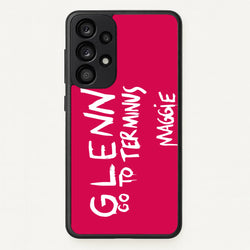 Message For Glenn - TWD  - The Walking Dead Phone Case for Galaxy A53