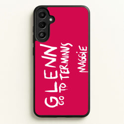 Message For Glenn - TWD  - The Walking Dead Phone Case for Galaxy A34